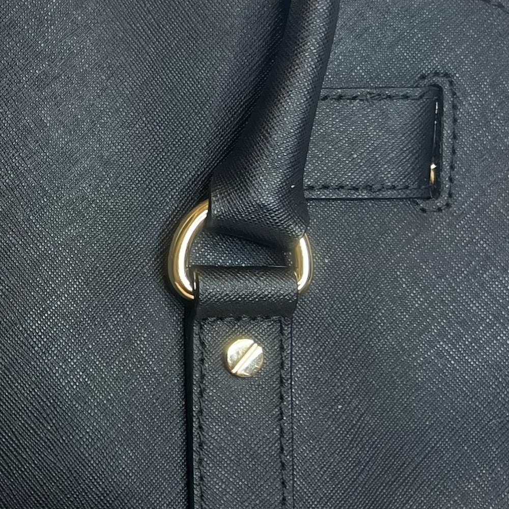 MICHAEL KORS HAMILTON LEATHER SATCHEL - Picture 9 of 15